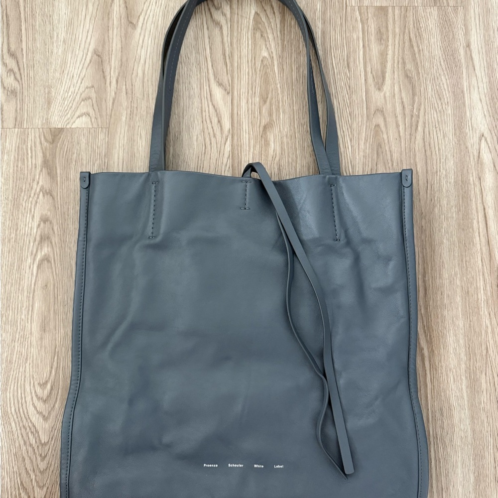 Proenza Schouler Dark Gray Leather Tote